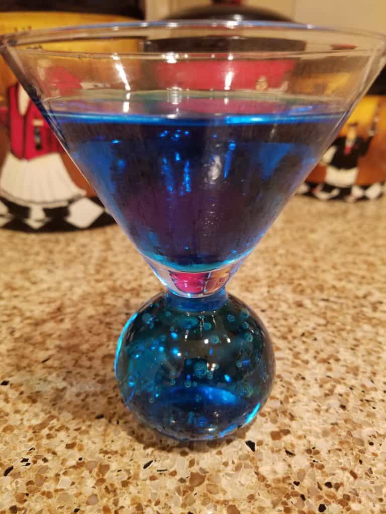 I'm Feeling Blue Martini