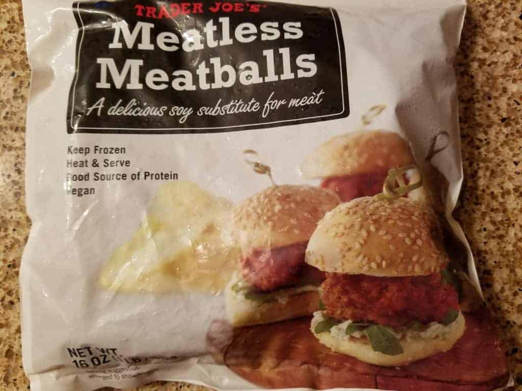 Trader Joe's Meatless Meatballs