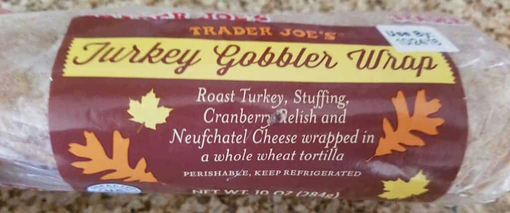 Trader Joe's Turkey Gobbler Wrap