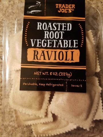 Trader Joe's Roasted Root Vegetable Ravioli