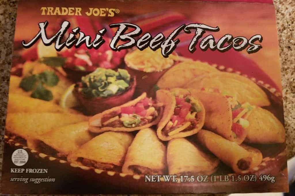 Trader Joe's Mini Beef Tacos