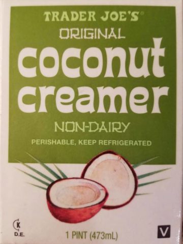 Trader Joes Coconut Creamer