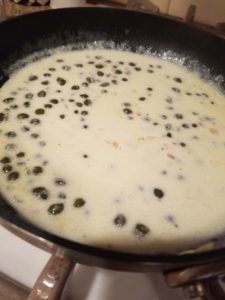 Lemon Cream Sauce with Capers and Shallots Recipe step 4