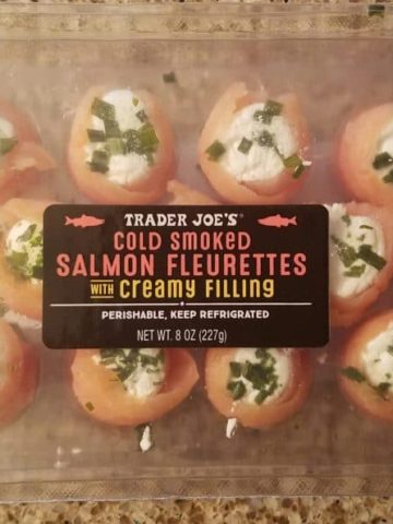 Trader Joe's Cold Smoked Salmon Fleurettes