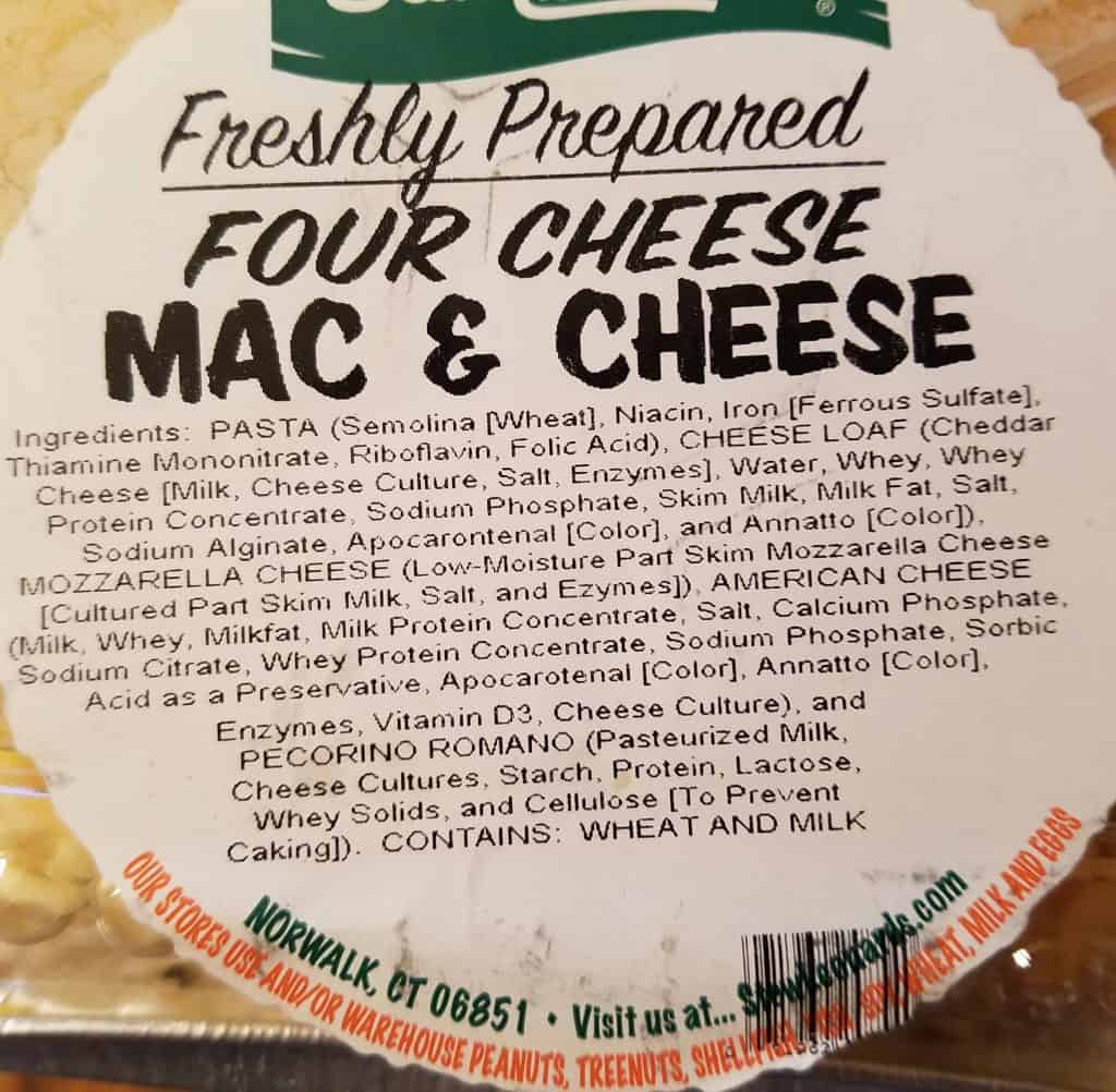 Stew Leonard's Mac and Cheese