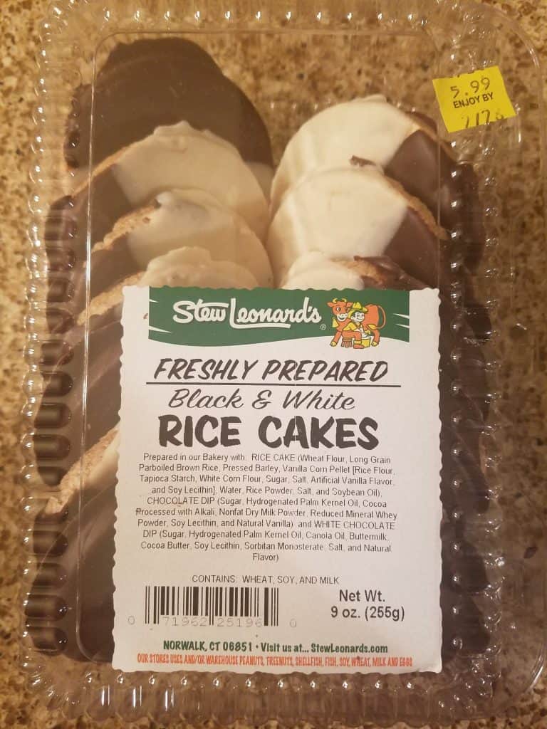 Stew Leonard's Chocolate Covered Rice Cakes