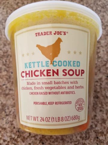 Trader Joe's Kettle Cooked Chicken Soup
