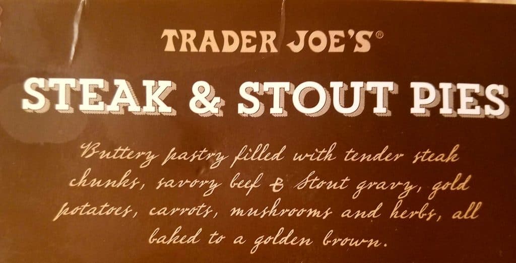 Trader Joe's Steak and Stout Pie