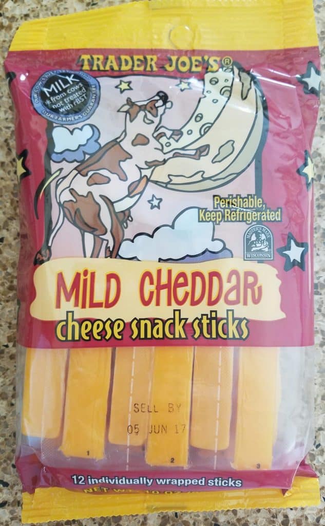 Trader Joe's Mild Cheddar Cheese Snack Sticks