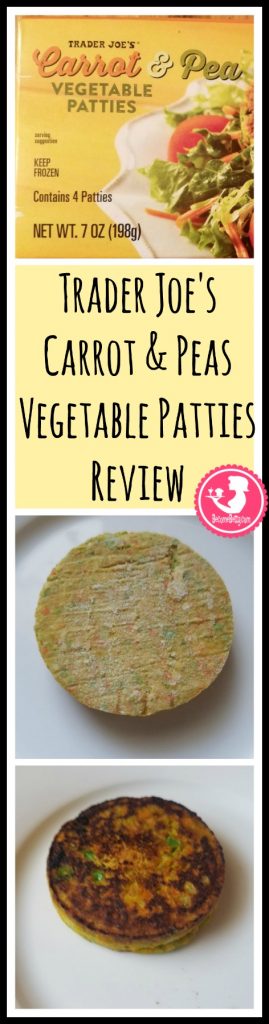 Trader Joe's Carrot and Peas Vegetable Patties review. Want to know if this is something worth putting on your shopping list from Trader Joe's? All pins link to BecomeBetty.com where you can find reviews, pictures, thoughts, calorie counts, nutritional information, how to prepare, allergy information, and price.