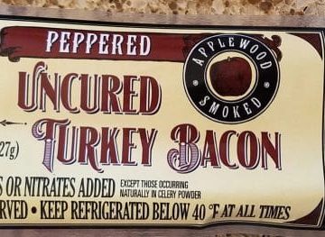 Trader Joe's Peppered Turkey Bacon