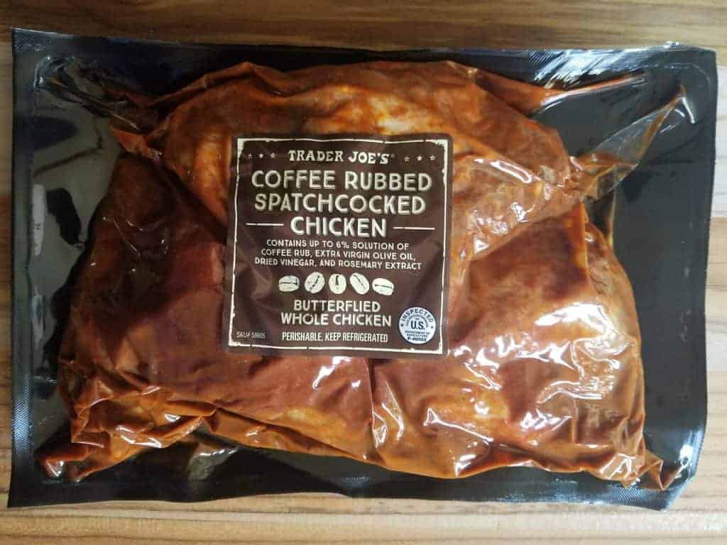 Trader Joe's Coffee Rubbed Spatchcocked Chicken