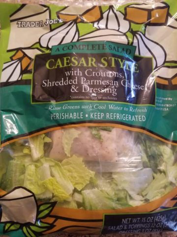 Trader Joe's Caesar Style Salad