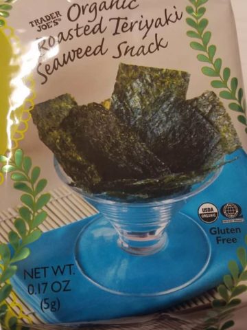 Trader Joe's Roasted Teriyaki Seaweed Snack