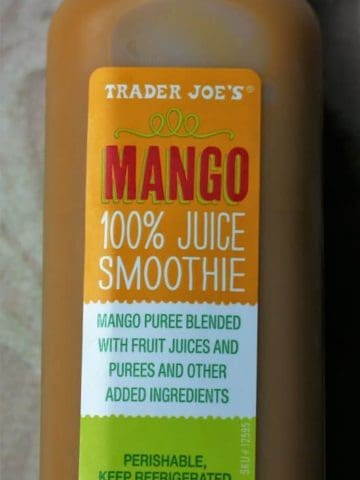 Trader Joe's Mango Smoothie