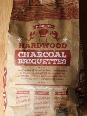 Trader Joe's Hardwood Charcoal Briquettes