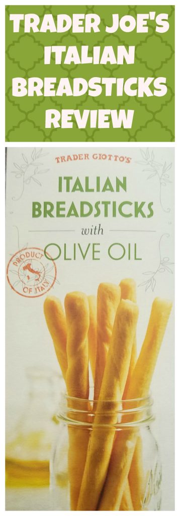 Trader Joes Italian Breadsticks with Olive Oil review. Want to know if this is something worth buying from Trader Joe's? All pins link to BecomeBetty.com where you can find reviews, pictures, thoughts, calorie counts, nutritional information, how to prepare, allergy information, and how to prepare each product. 