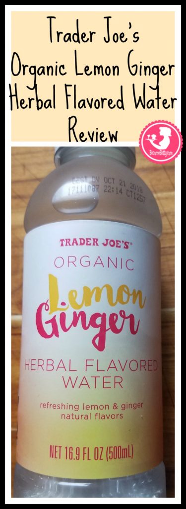 Trader Joe's Organic Lemon Ginger Flavored Water is an unique water infused flavor. Want to know if this is something worth buying from Trader Joe's? All pins link to BecomeBetty.com where you can find reviews, pictures, thoughts, calorie counts, nutritional information, how to prepare, allergy information, price, and how to prepare each product. 