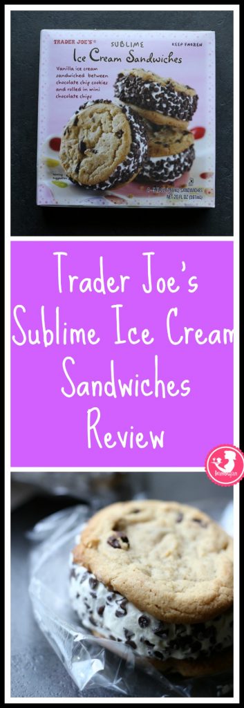 Trader Joe's Sublime Ice Cream Sandwiches review. Want to know if this is something worth putting on your shopping list from Trader Joe's? All pins link to BecomeBetty.com where you can find reviews, pictures, thoughts, calorie counts, nutritional information, how to prepare, allergy information, price, and how to prepare each product.