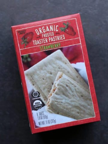 Trader Joe's Organic Frosted Strawberry Toaster Pastries