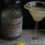 Ginger Zinger Lemon Drop Martini