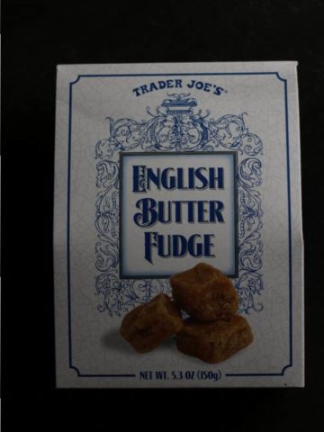 Trader Joe's English Butter Fudge