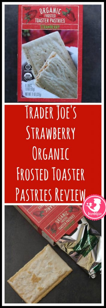 Trader Joe's Strawberry Organic Frosted Toaster Pastries review. Want to know if this is something worth putting on your shopping list from Trader Joe's? All pins link to BecomeBetty.com where you can find reviews, pictures, thoughts, calorie counts, nutritional information, how to prepare, allergy information, price, and how to prepare each product. 