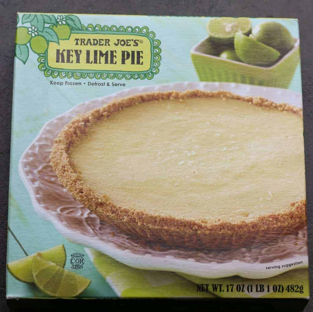 Trader Joe's Key Lime Pie in an unopened box