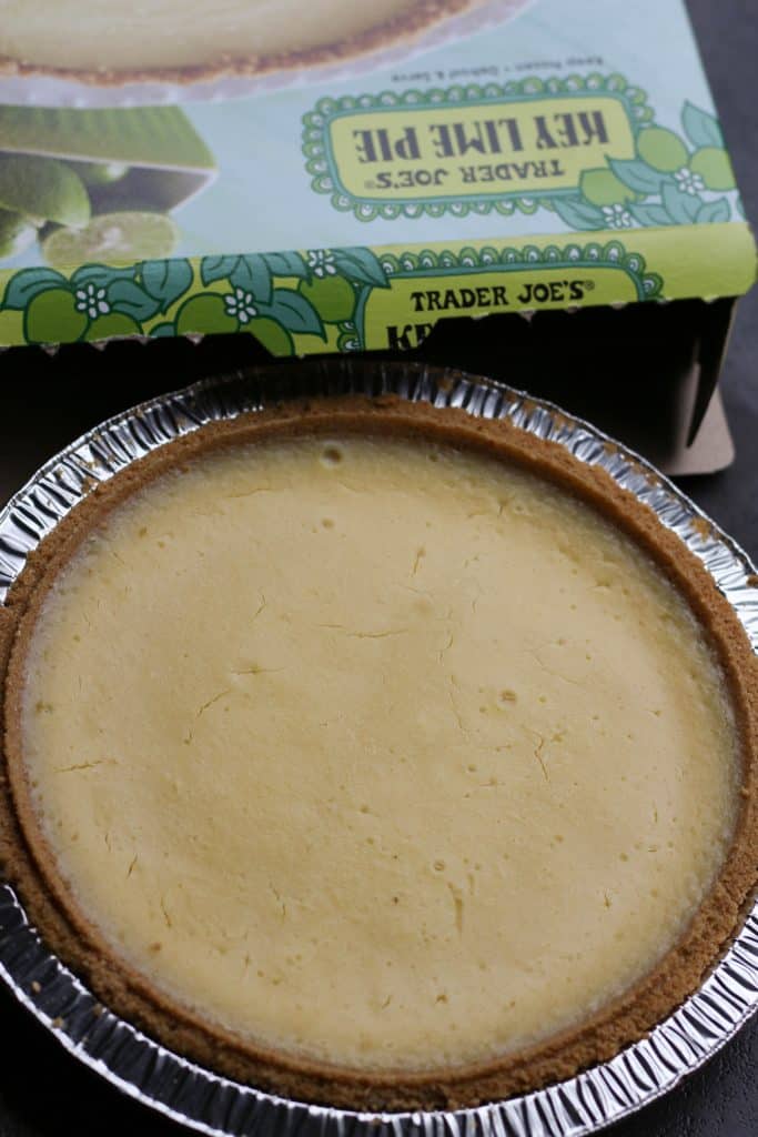 Trader Joe's Key Lime Pie out of the box