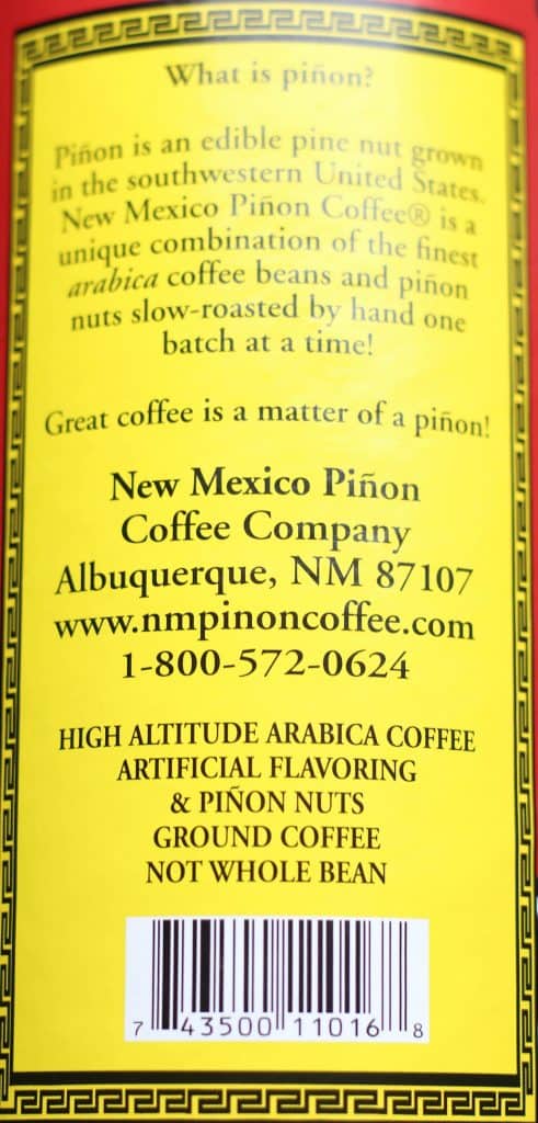 Trader Joe's New Mexico Pinon Coffee