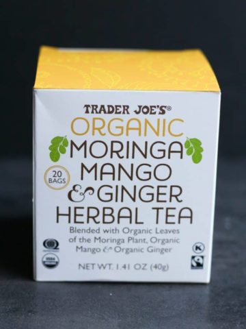 Trader Joe's Organic Moringa Mango and Ginger Herbal Tea