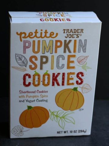 Trader Joe's Petite Pumpkin Spice Cookies