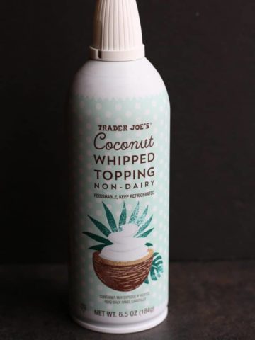 Trader Joe's Coconut Whipped Topping