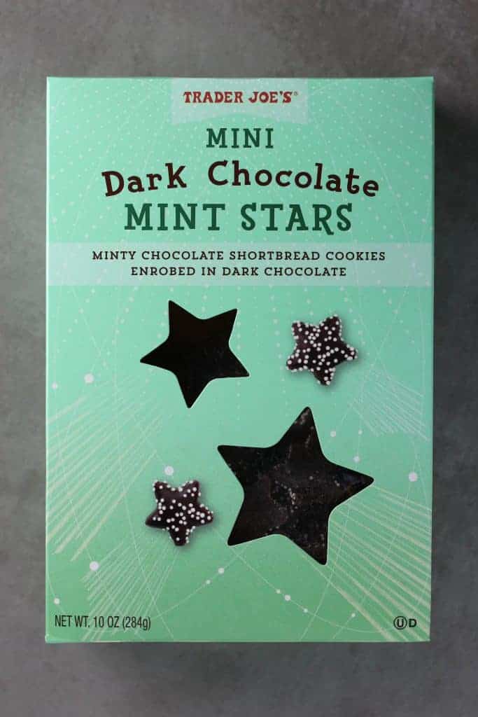 Trader Joe's Mini Dark Chocolate Mint Stars