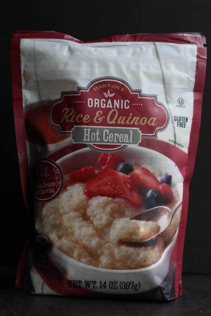 Trader Joe's Organic Rice and Quinoa Hot Cereal