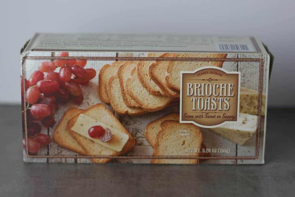 Trader Joe's Brioche Toasts box