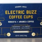 Trader Joe's Electric Buzz Coffee Cups box
