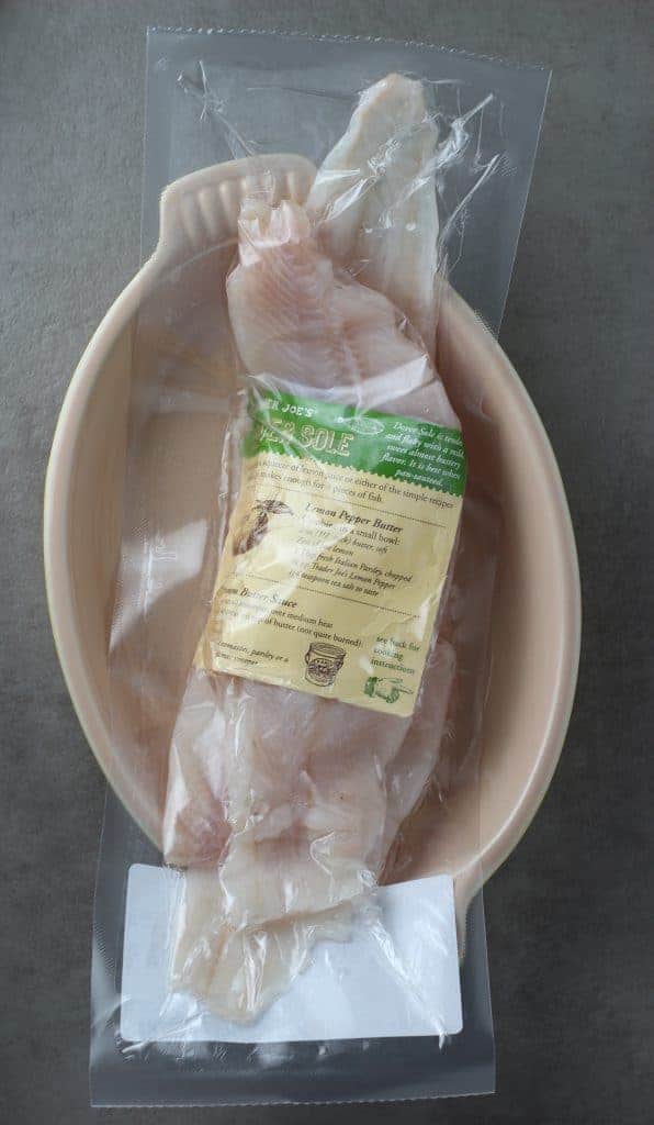 Trader Joe's Dover Sole package