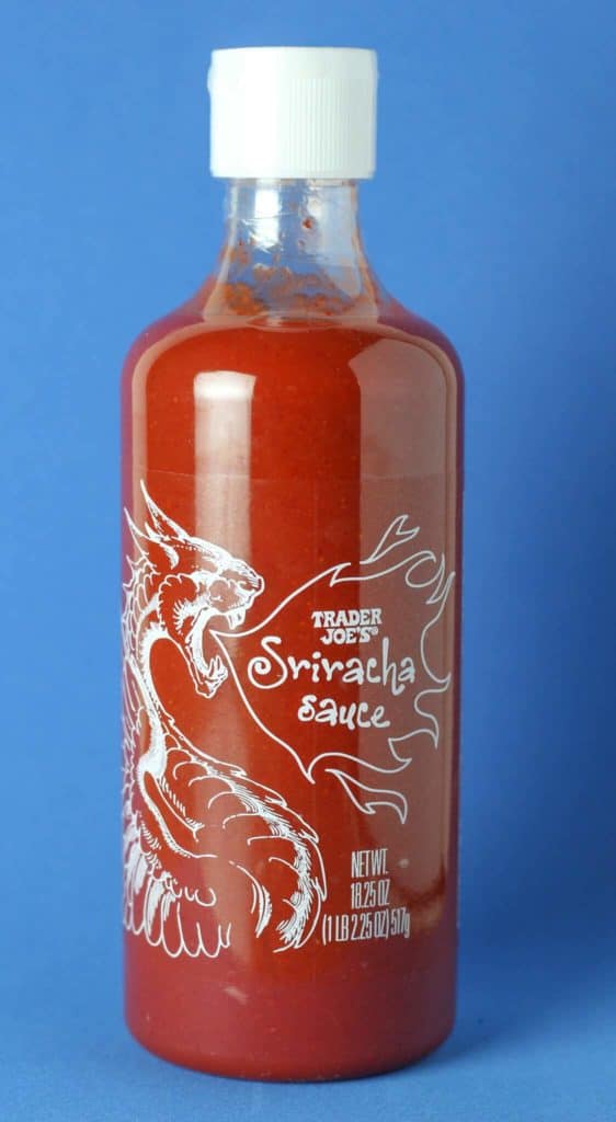 Trader Joe's Sriracha Sauce bottle