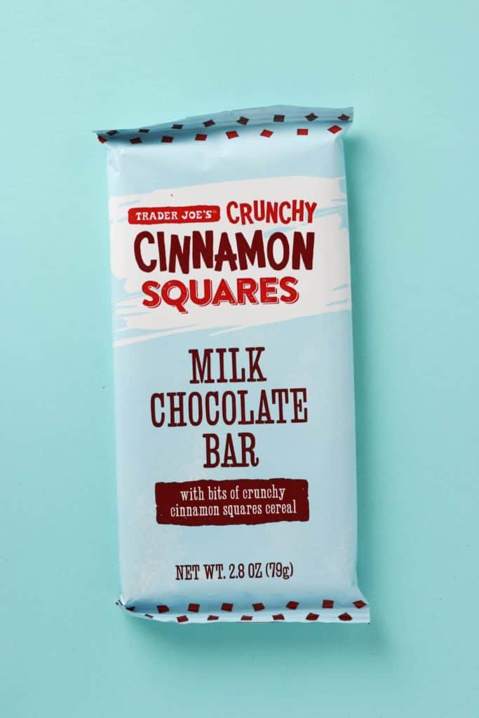Trader Joe's Crunchy Cinnamon Squares Milk Chocolate Bar