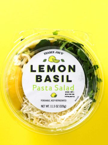 Trader Joe's Lemon Basil Pasta Salad