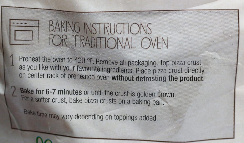 Monteli Organic Pizza Crusts how to prepare