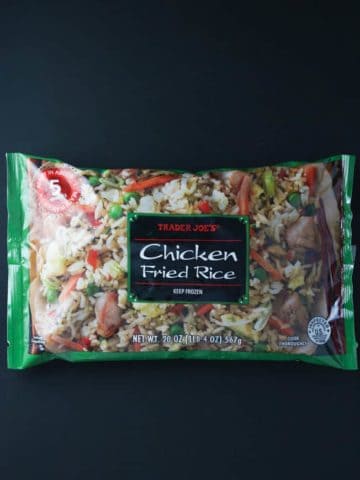Trader Joe's Chicken Fried Rice bag
