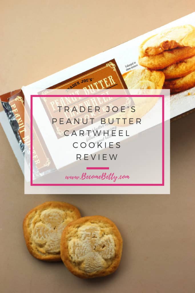 Trader Joe's Peanut Butter Cartwheel Cookies Review 