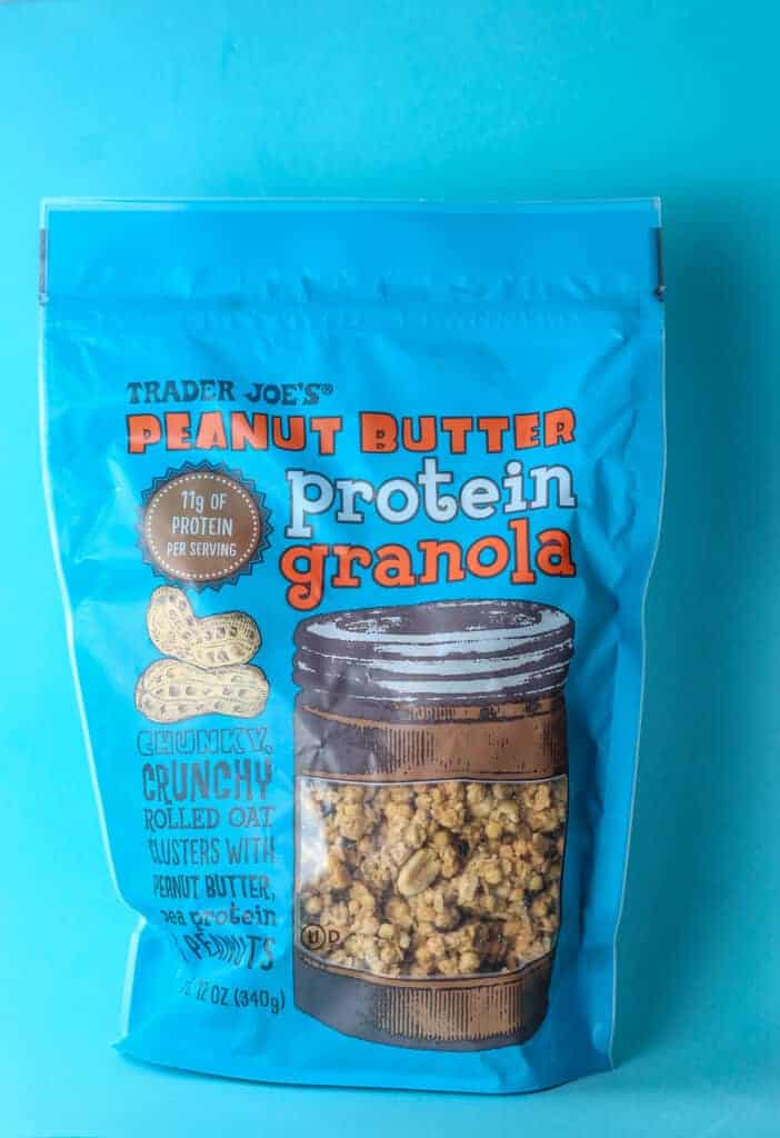 Trader Joe's Peanut Butter Protein Granola bag