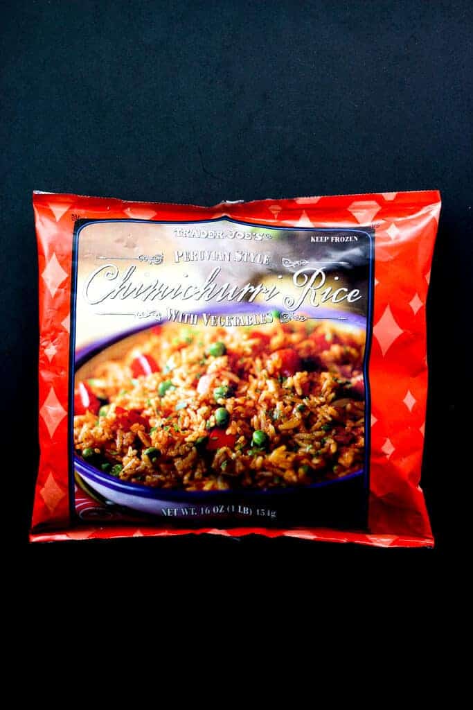 Trader Joe's Peruvian Style Chimichurri Rice review #traderjoes