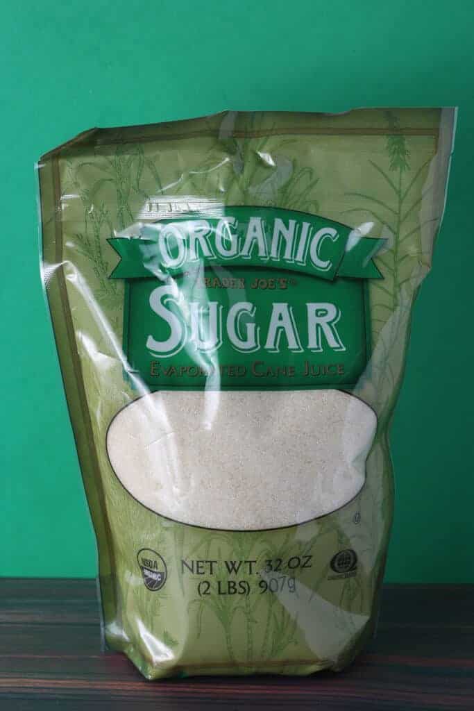 Trader Joe's Organic Sugar package