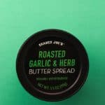 Trader Joe's Roasted Garlic and Herb Butter Spread package