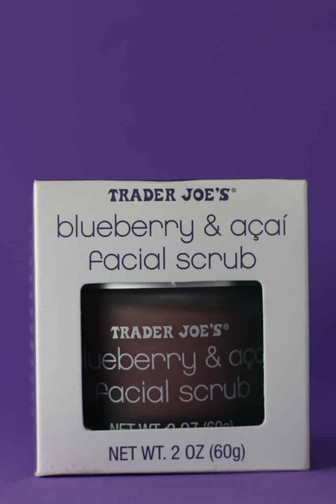 Trader Joe's Blueberry and Acai Facial Scrub