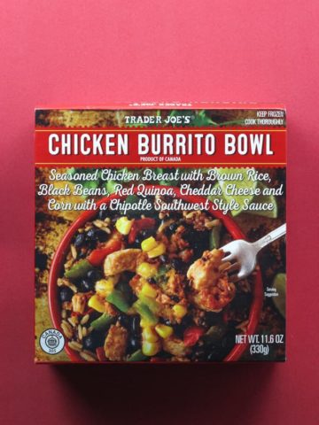 Trader Joe's Chicken Burrito Bowl